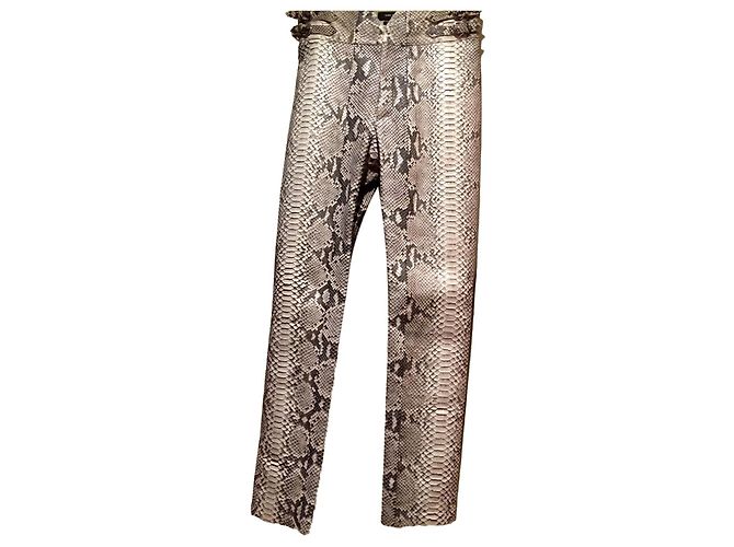 Isabel Marant pants in python leather