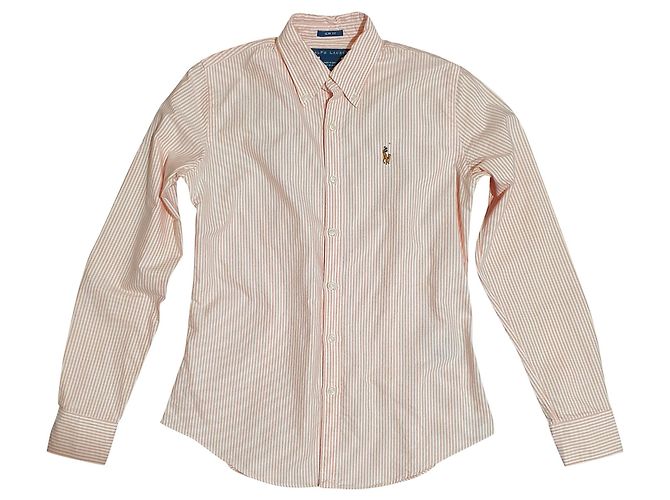 Camisa de algodón a rayas Ralph Lauren Multicolor