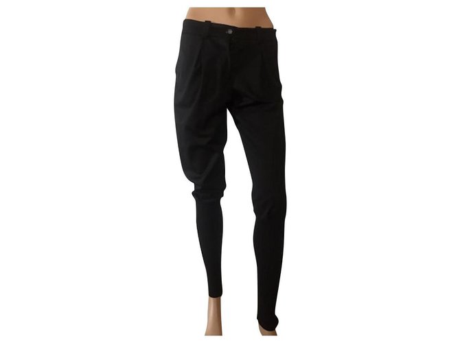 Pinko Pantalons, leggings Laine Noir  ref.165133