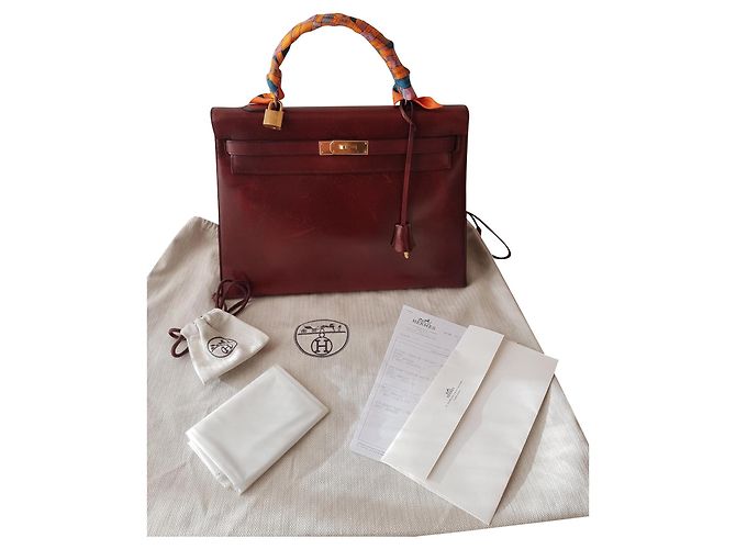 Hermès KELLY 35 Bordeaux