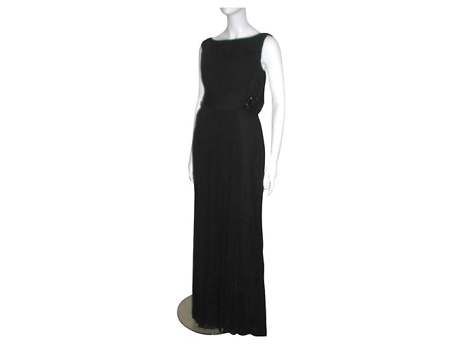 Abendkleid Marchesa Notte balck Schwarz