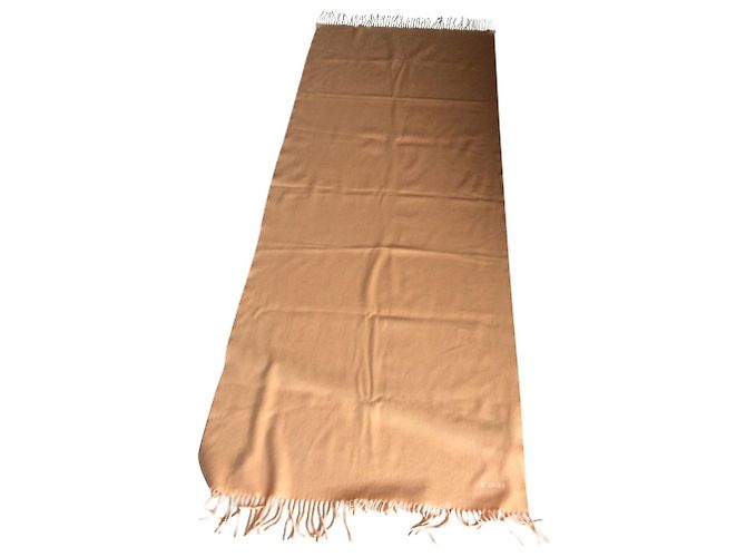 Autre Marque Sciarpa in cashmere pesca salmone 180x70