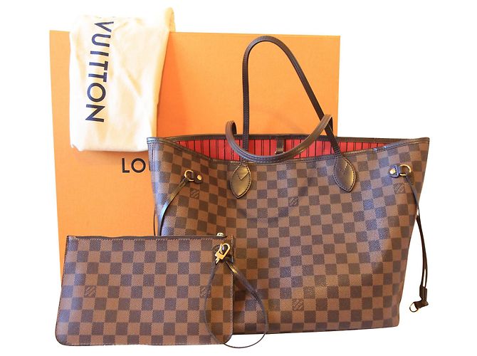 Louis Vuitton Neverfull MM Damier Marrom