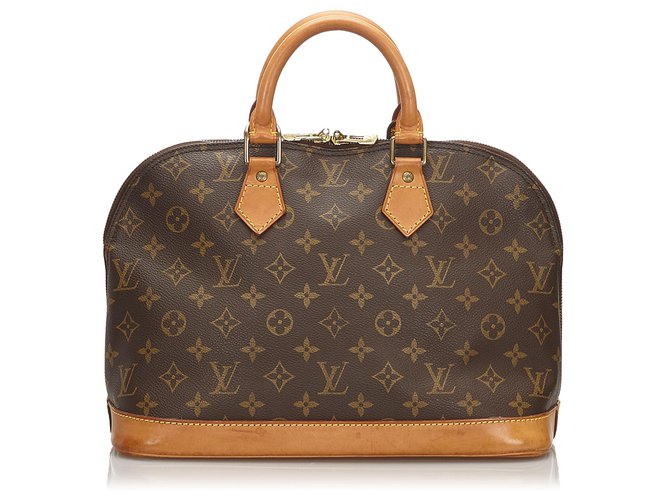 Louis Vuitton Louis Vuitton Brown Monogram Alma Pm Handbags