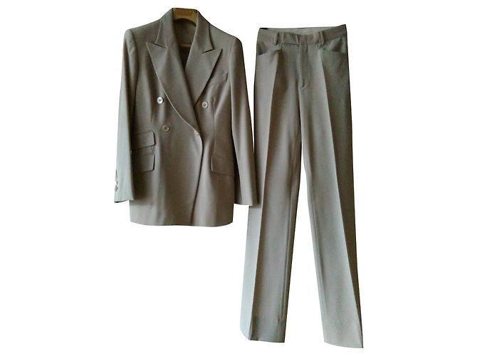 GUCCI Tailleur com calças Cinza