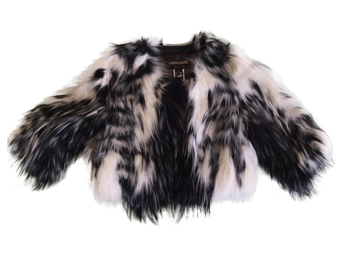 Roberto Cavalli Fur short coat Multiple colors  ref.165563