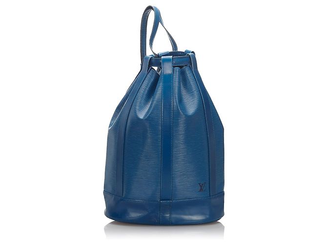 Louis Vuitton Azul Epi Randonnee GM