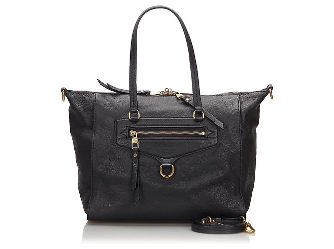 Louis Vuitton Blue Monogram Empreinte Lumineuse GM Azul Azul marinho
