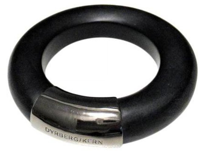 Autre Marque Black conditionment designer bracelet of Dyrberg/Kern  ref.165675