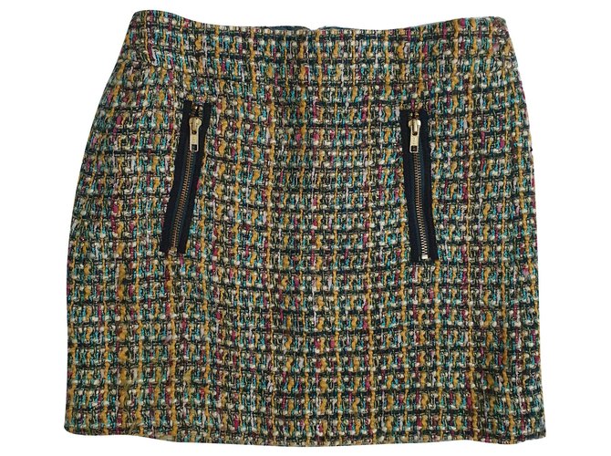 J.Crew Skirts Multiple colors Polyester Wool Acrylic  ref.165820