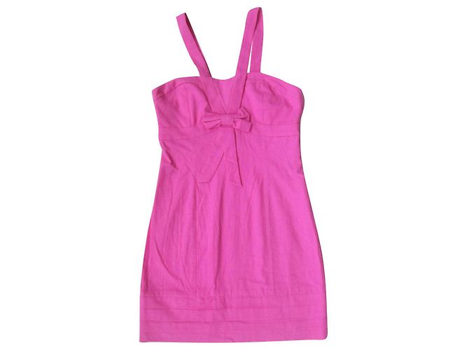 French Connection Pink Dress Polyester Size 10