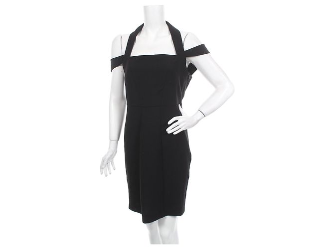 Maje Schwarzes Kleid Größe M