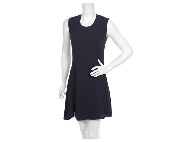 Vestido Acne Azul Marino de Poliéster Talla 36