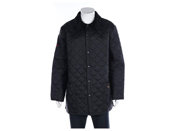 Barbour Jacke Schwarz Polyamid XL