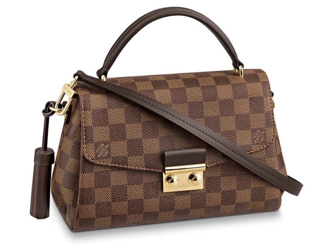 Sac croisette Louis Vuitton Cuir Marron  ref.652732