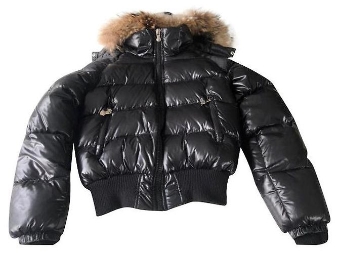 Piumino Pyrenex Nero Lucido