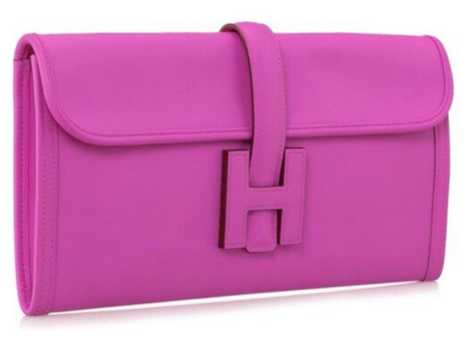 Hermès Hermes Jige 29 in swift Magnolia Pink Leather  ref.166024