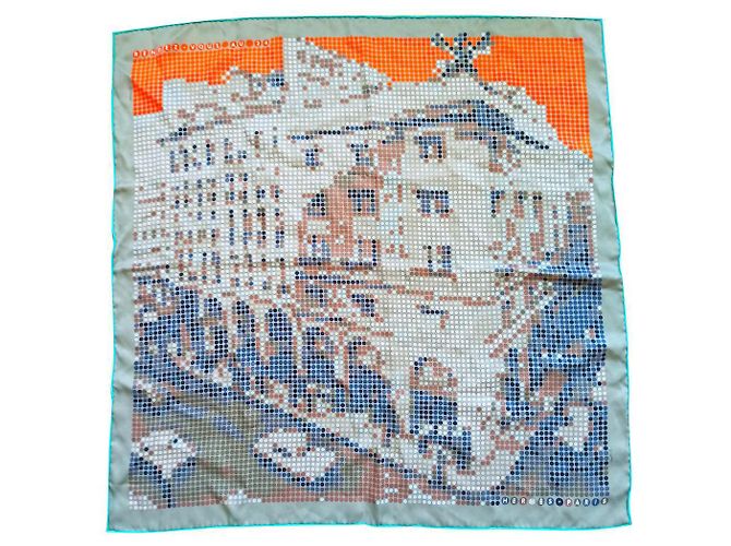 Hermès Conheça em 24 Azul Laranja Cinza