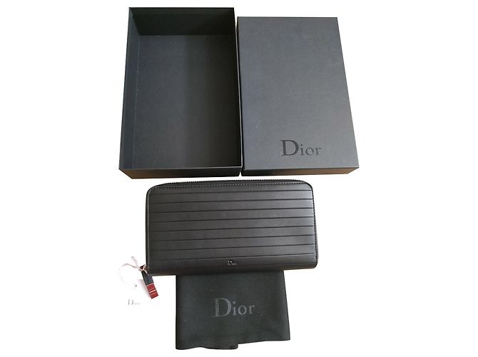 Dior Wallets Small accessories Black