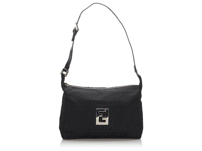 fendi black shoulder bag