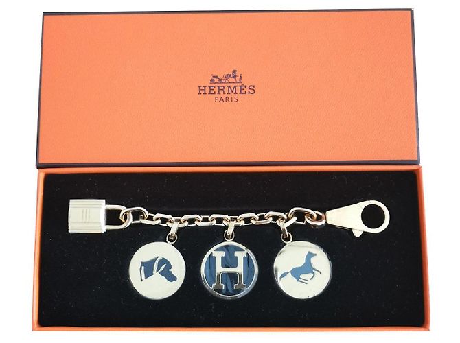 Hermès Hermes Gold Breloque Taschenanhänger MINT Golden