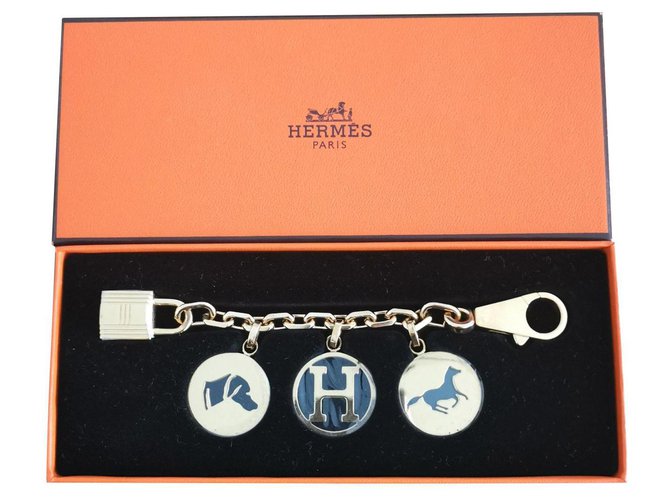 Hermès Hermes Gold Breloque Taschenanhänger MINT Golden Metall  ref.166294