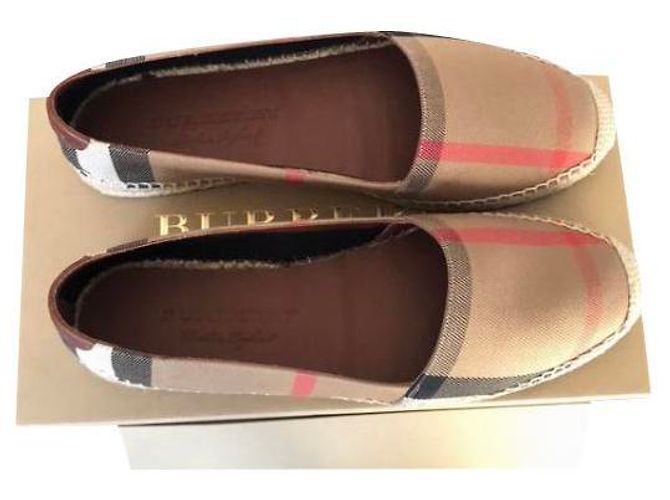Burberry espadrillas Beige Cotone
