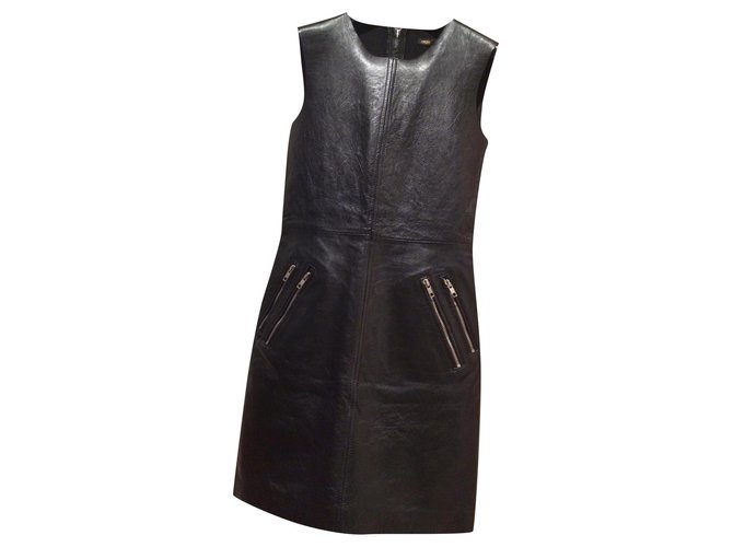 Maje leather dress best sale