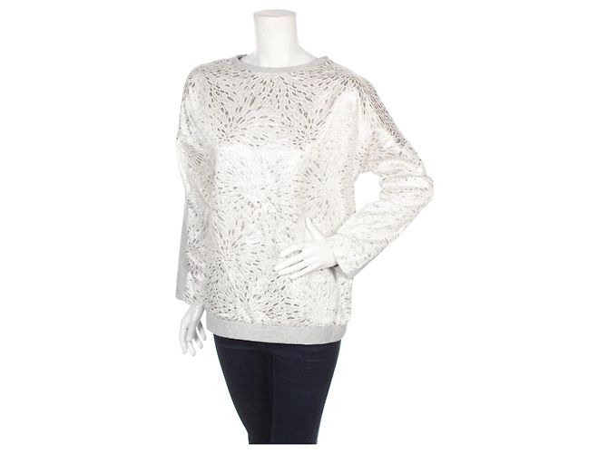Day Birger & Mikkelsen Sweatshirt Bluse Grau Silber