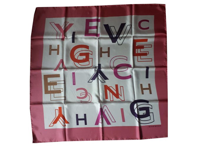 Givenchy Silk scarf Multiple colors  ref.166608