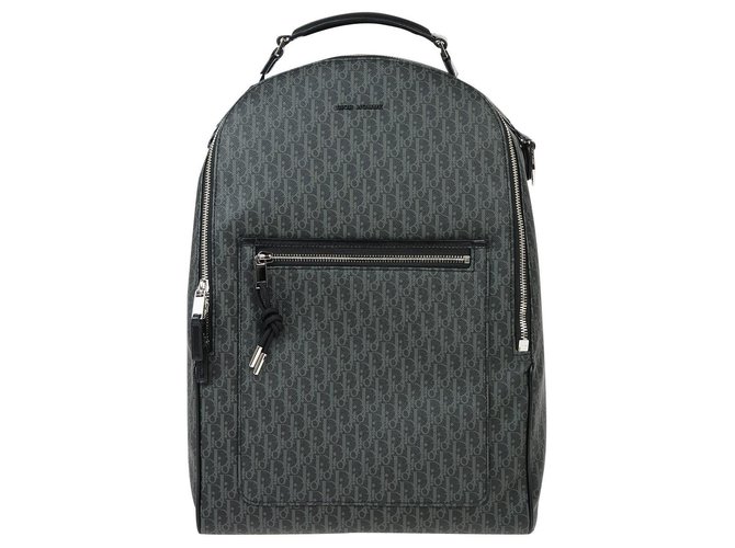 Dior backpack new Grey  ref.166632