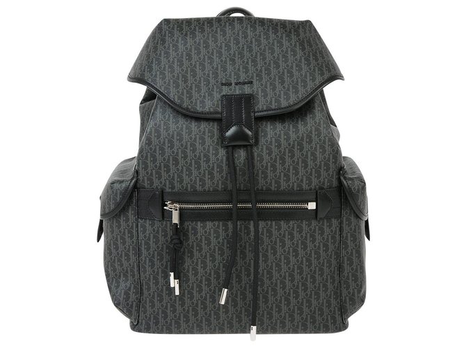 Dior backpack new Grey  ref.166633