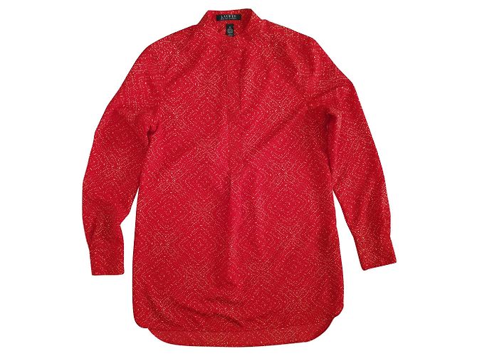 Camicia Ralph Lauren Rossa Rosso