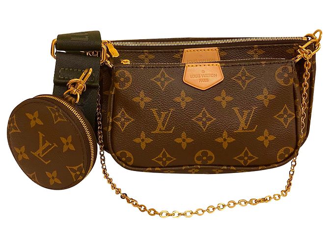 Louis Vuitton Multi Pochette Castaño