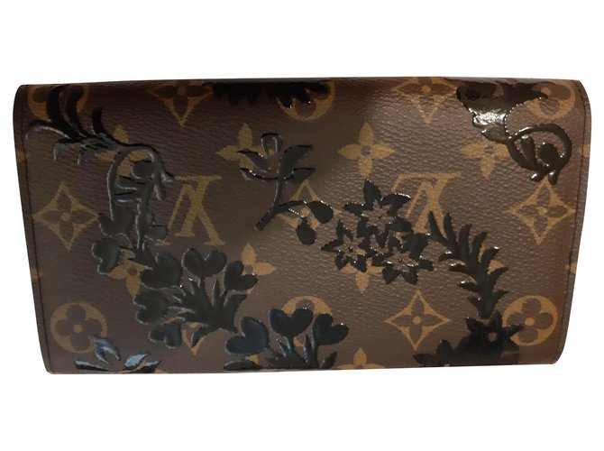 Louis Vuitton carteras Castaño Negro  ref.166768