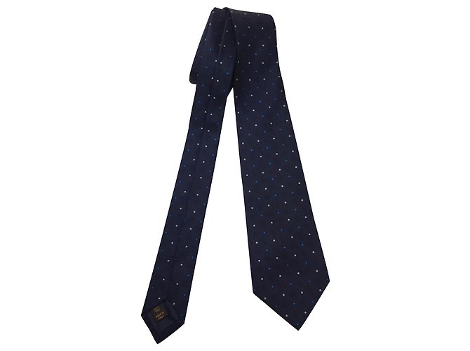 Louis Vuitton Silk tie Blue