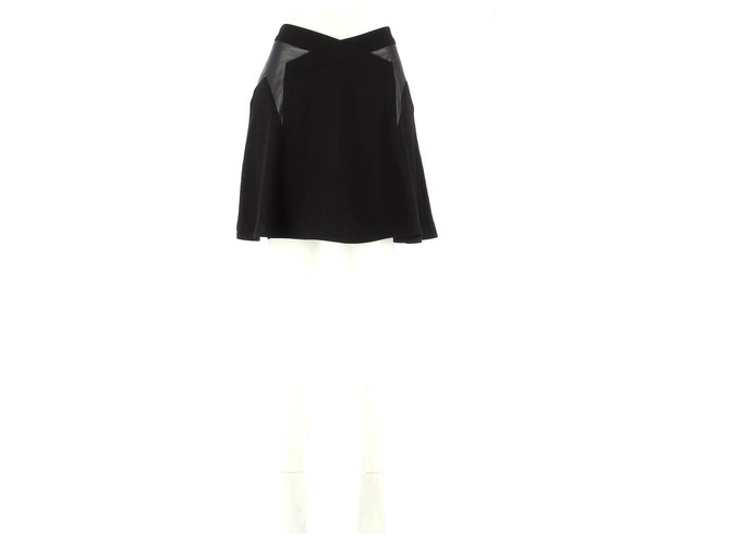 The Kooples Skirt suit Black Polyester  ref.167284