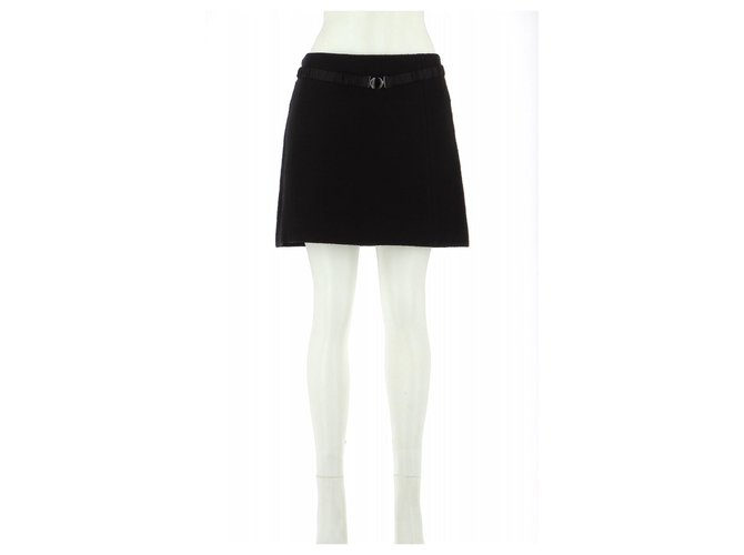 Max Mara Skirt suit Black Wool  ref.167289
