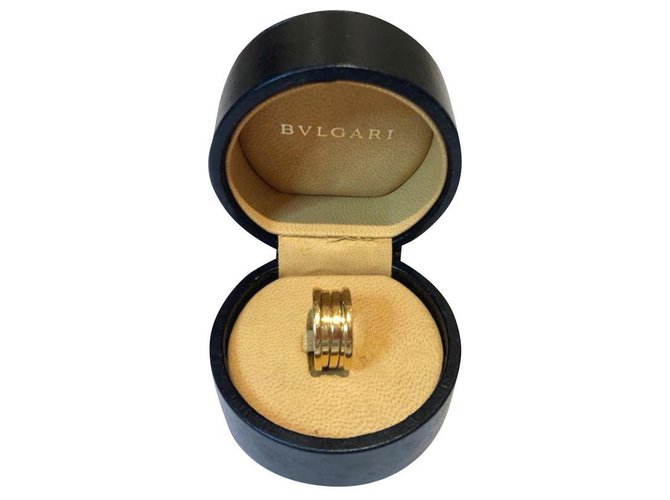 Bulgari B Zero 1 Yellow gold ring 51 Golden  ref.167445