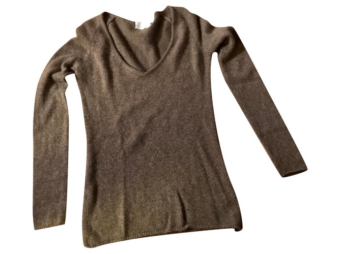 Eric Bompard Bompard women's cashmere sweater Brown  ref.167446