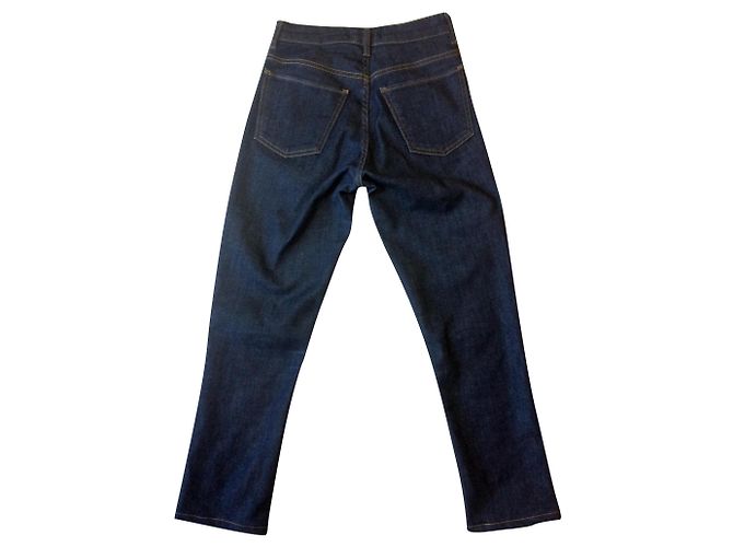 Acne Blue jeans Aguja reforma cruda Azul