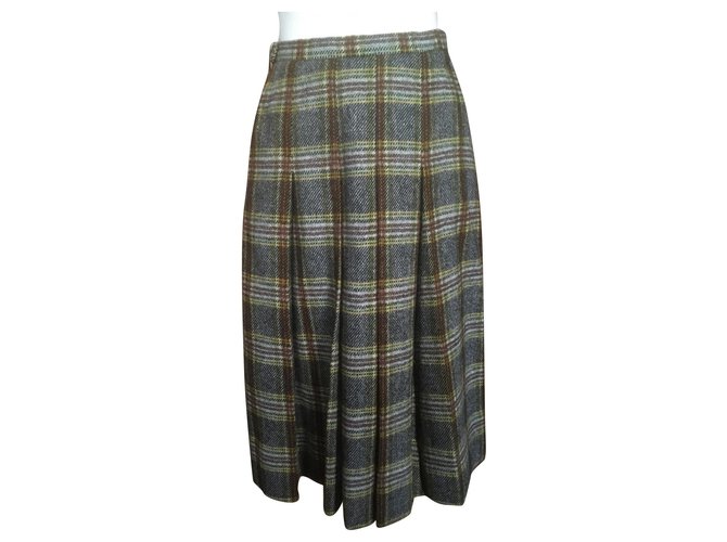 Hermès Skirts Multiple colors Wool  ref.167693
