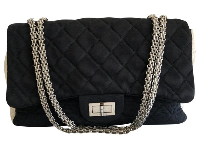 Chanel bag 2.55 Multiple colors Cloth  ref.167774