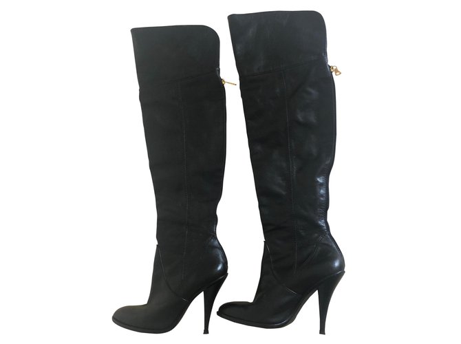 Bcbg Max Azria Over knee leather boots 
