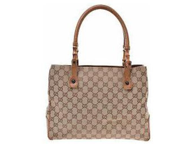 Gucci Sherry Line GG Hand Bag Cloth  ref.168342