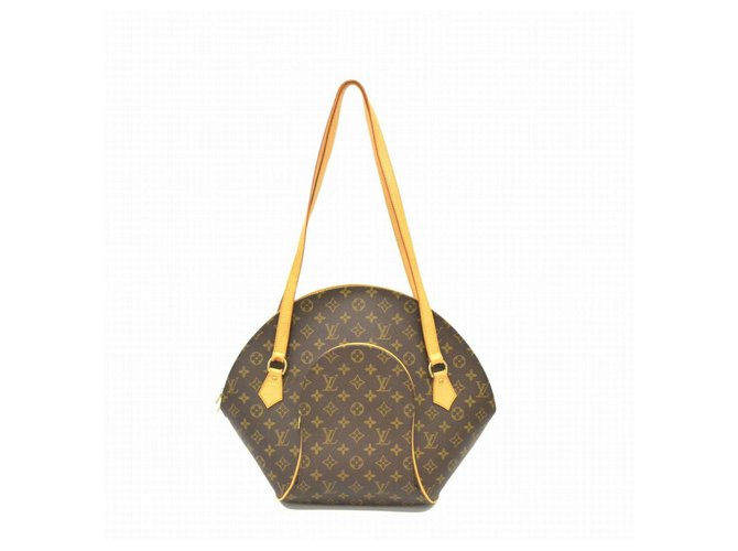 Louis Vuitton Vintage Shoulder Bag Brown Leather  ref.168393