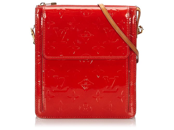 Louis Vuitton Red Vernis pochette