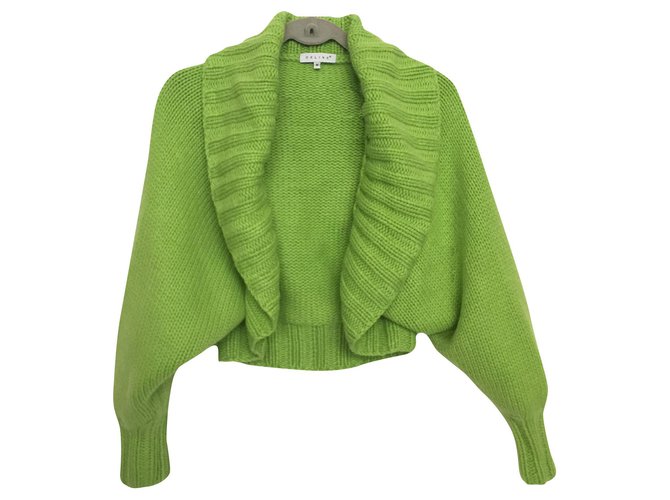 Céline 100% cashmere shrug Green  ref.168653