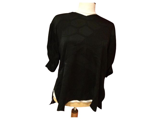 Top Isabel Marant Negro de Viscosa Talla 38