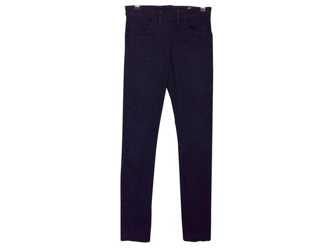 Acne Dunkelblaue Röhrenjeans 